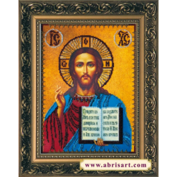  Набор для вышивания бисером АБРИС АРТ "Спаситель"